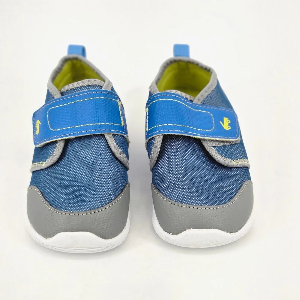 See Kai Run Hydro Peyton Boys Blue Water Shoes Sneakers Toddler Size 9 Washable